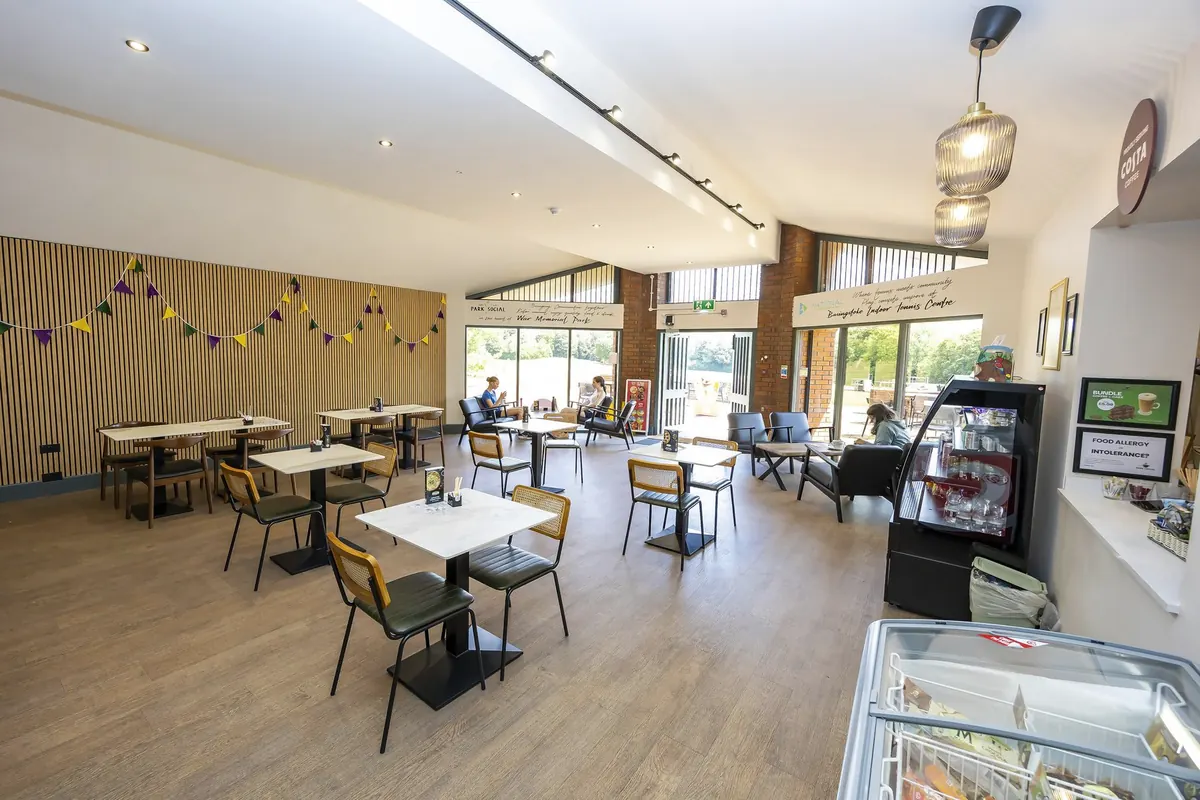 The Park Social café at Basingstoke Indoor Tennis Centre