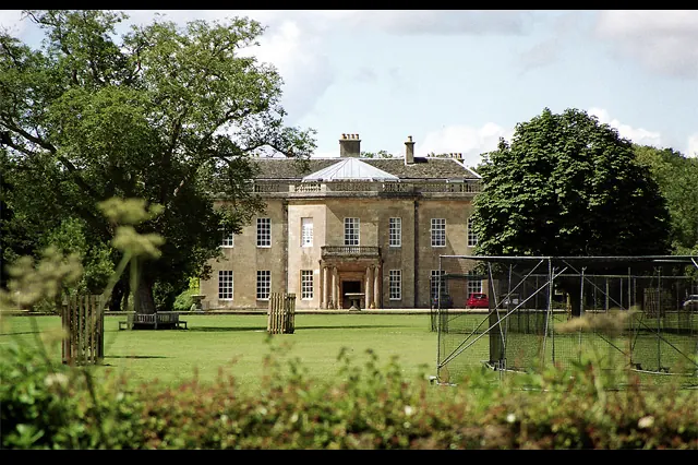 Cokethorpe house across the playing fields